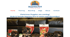 Desktop Screenshot of alldogstrain.com